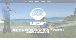 Desktop Screenshot of luiscript.com